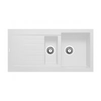 FABIANO Кухонная мойка Classic 100x50x15 Alpine White (8221.301.0519)